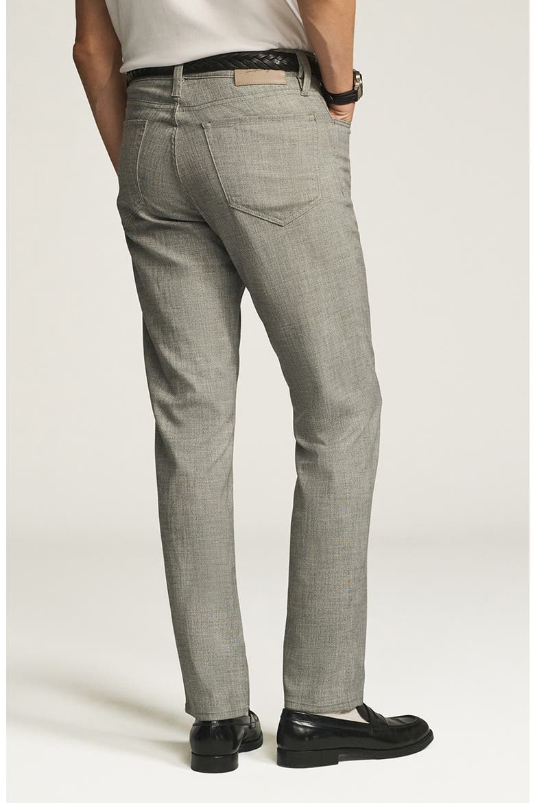 Charisma Relaxed Straight Leg Twill Pants, Alternate, color, GREY CROSS TWILL