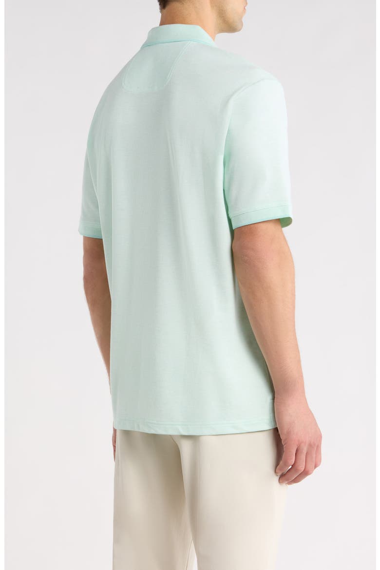 Emfielder Johnny Collar IslandZone® Polo, Alternate, color, PALE OPAL HEATHER