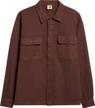 Sky High Farm Workwear Cotton Canvas Work Overshirt