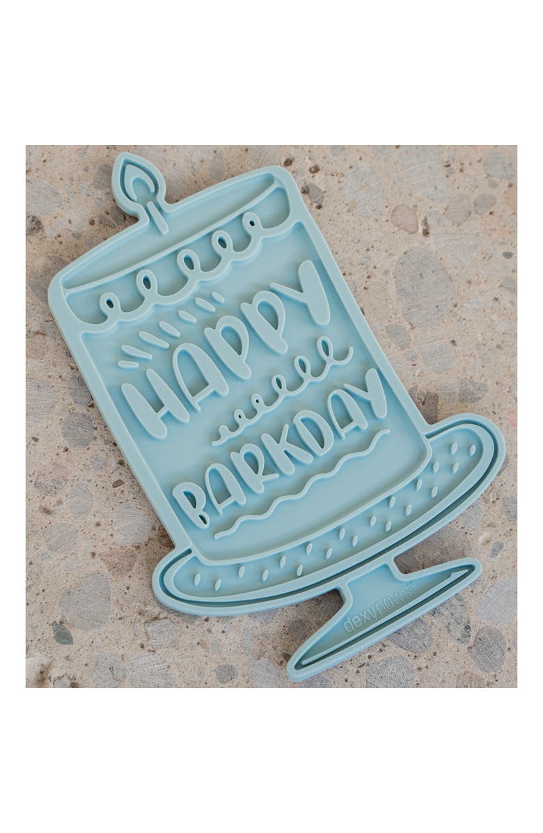 Dexypaws Enrichment Lick Mat, Alternate, color, Blue