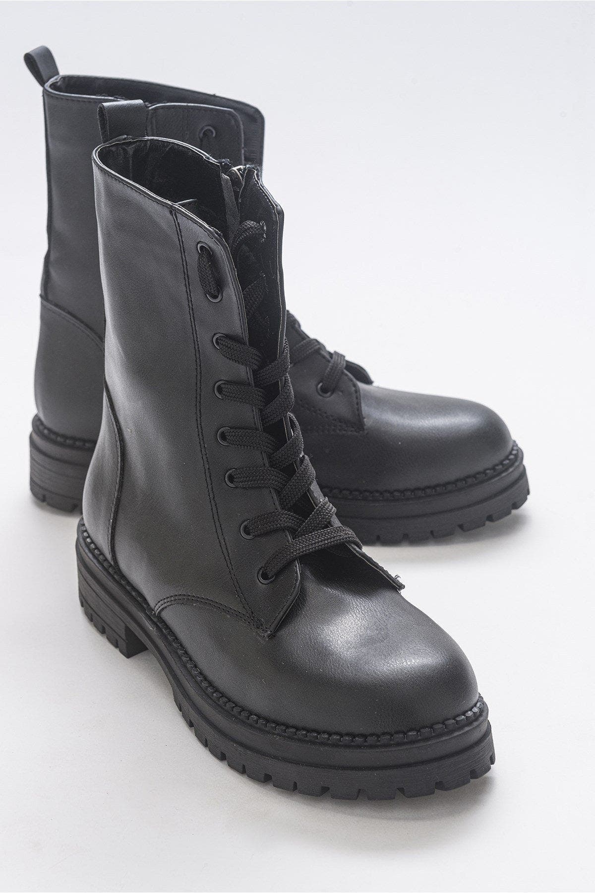 Singa Boot, Main, color, Black Faux Leather
