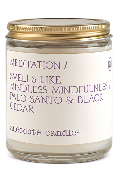 ANECDOTE CANDLES Meditation Candle in Cream  product