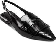 DKNY Caxine Slingback Penny Loafer Flat