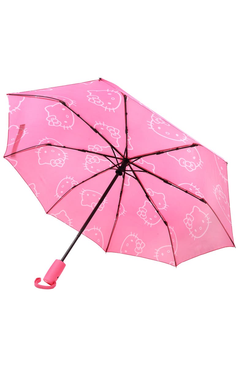SANRIO HELLO KITTY Allover Head Print Umbrella, Alternate, color,