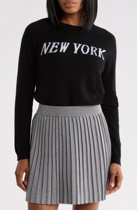 New York Cashmere Crewneck Sweater