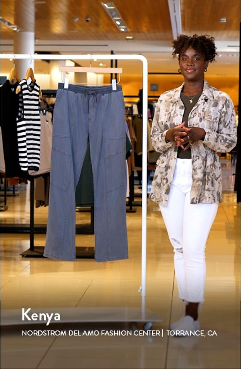 Shay Twill Drawstring Pants, sales video thumbnail