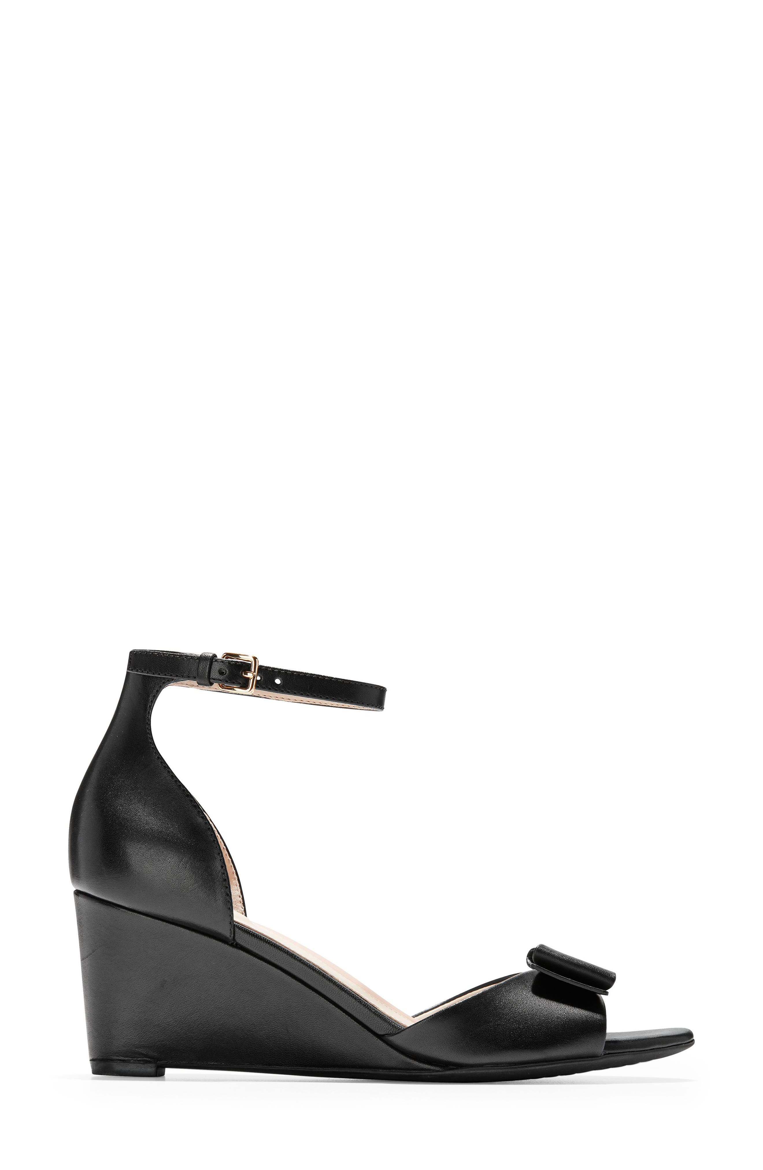 Cole Haan Tali Bow Wedge Sandal, Alternate, color, 