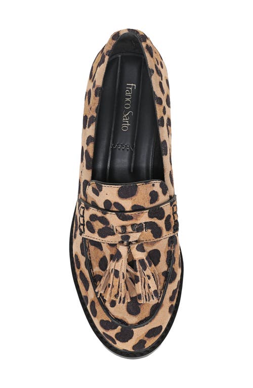 Franco Sarto Carolyn Low Tassel Loafer In Brown