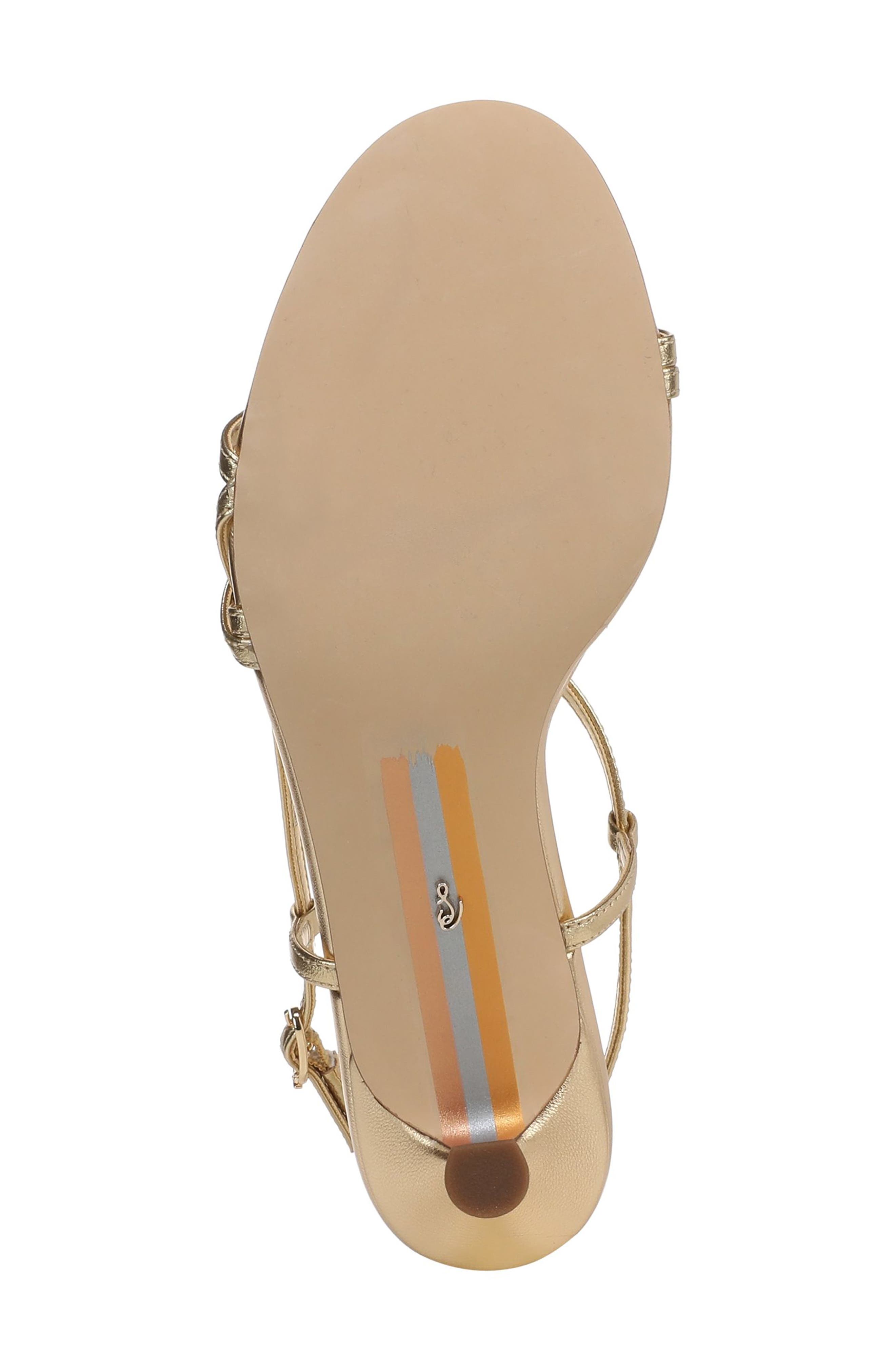 Женские сандалии Sam Edelman Cora Slingback Kitten Heel Sandal — фото 6