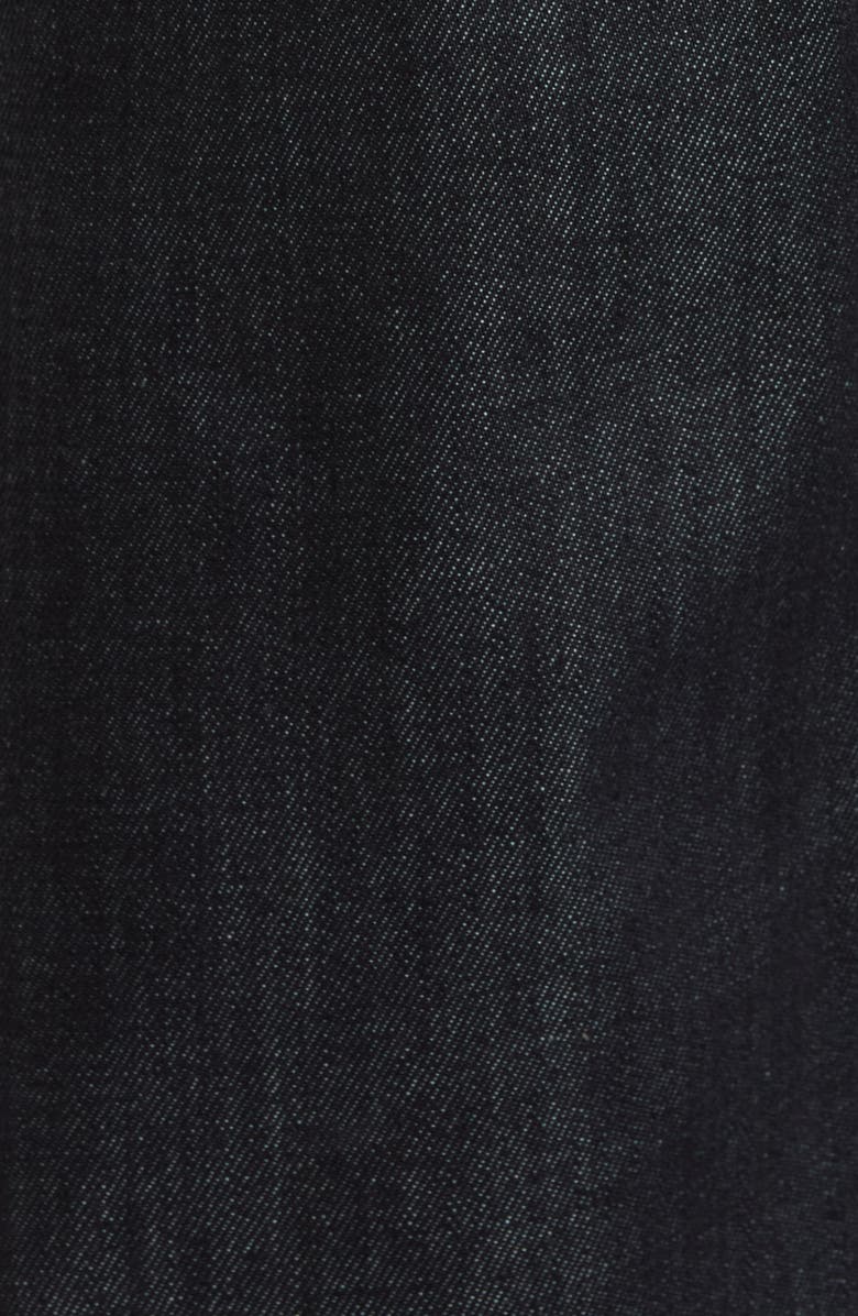 Nothing Grows Overnight Growth Ripped & Repaired Selvedge Jeans, Alternate, color, Raw Denim