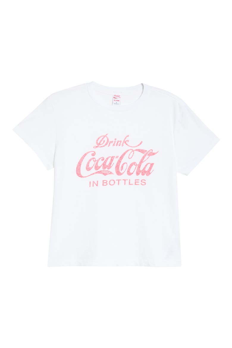 Drink Coca-Cola Graphic T-Shirt, Main, color, OPTIC WHITE
