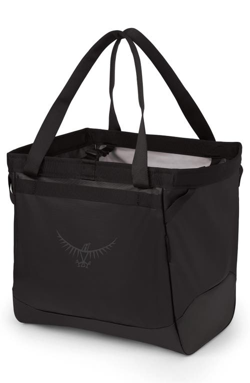 Osprey Transporter 28-liter Gear Tote In Raven Black