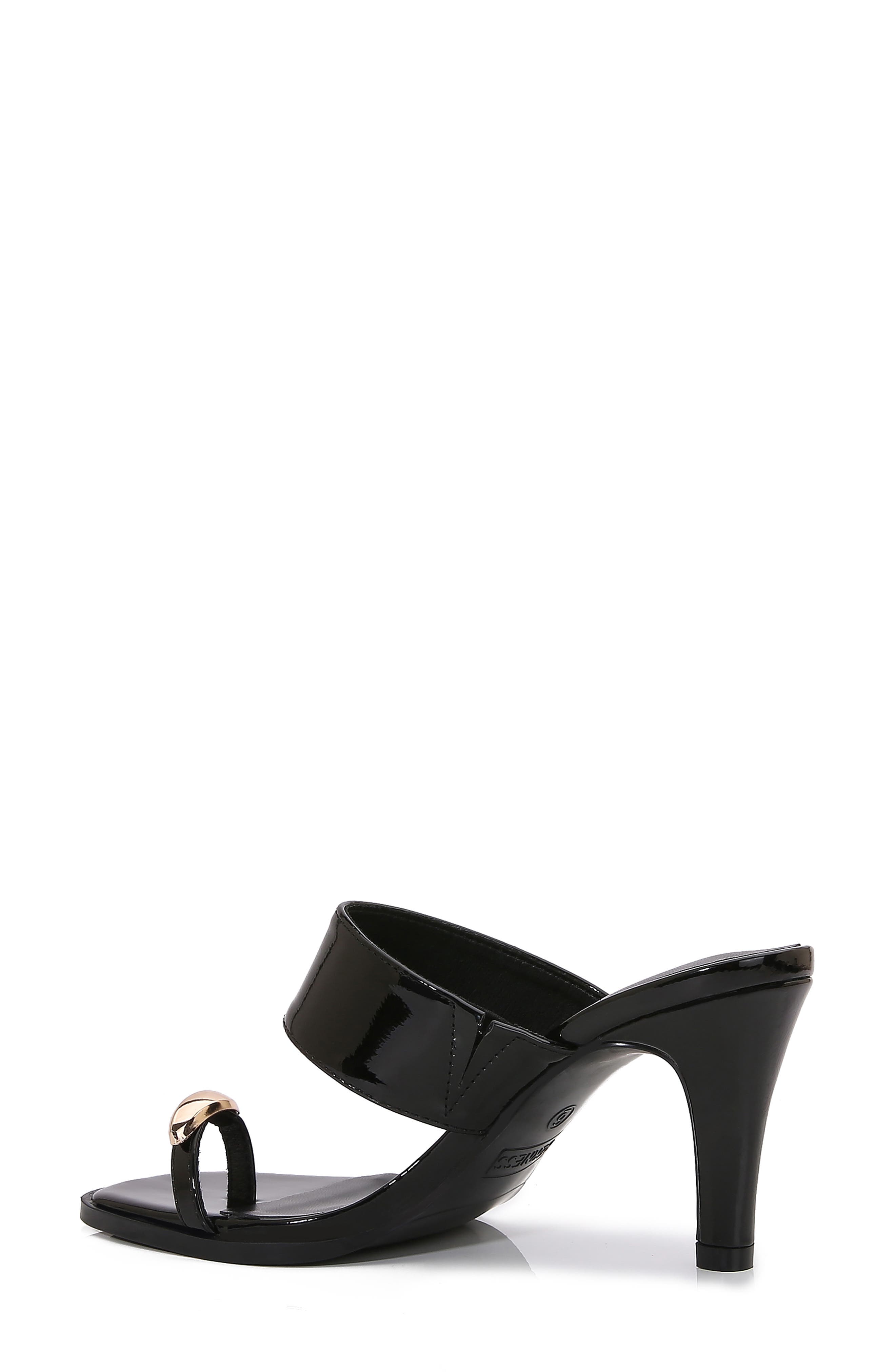 BERNESS Catha Toe Loop Sandal, Alternate, color, Black