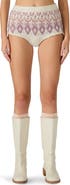 Steve Madden Suzette Fair Isle Knit Microshorts