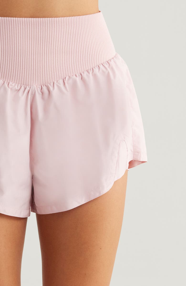 Free People FP Movement Carpe Diem Water Resistant Shorts, Alternate, color, Rosewater