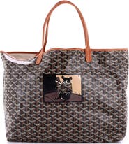 Pre-Owned Goyard Saint Louis Tote Printed Coated Canvas GM