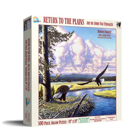 Return to the Plains 500 piece Jigsaw Puzzle for Adults