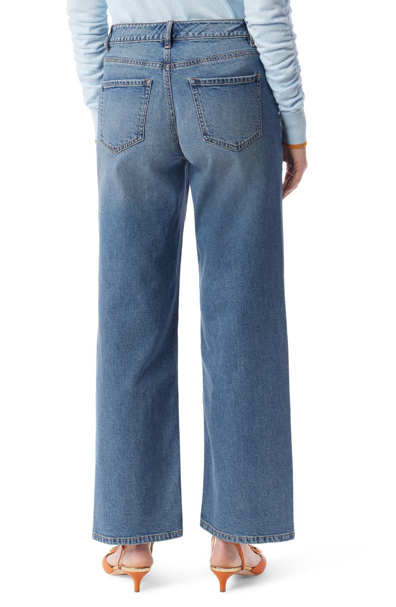 DO by Dee Ocleppo Astrid Straight Leg Utility Jeans, Alternate, color, Blue Beam