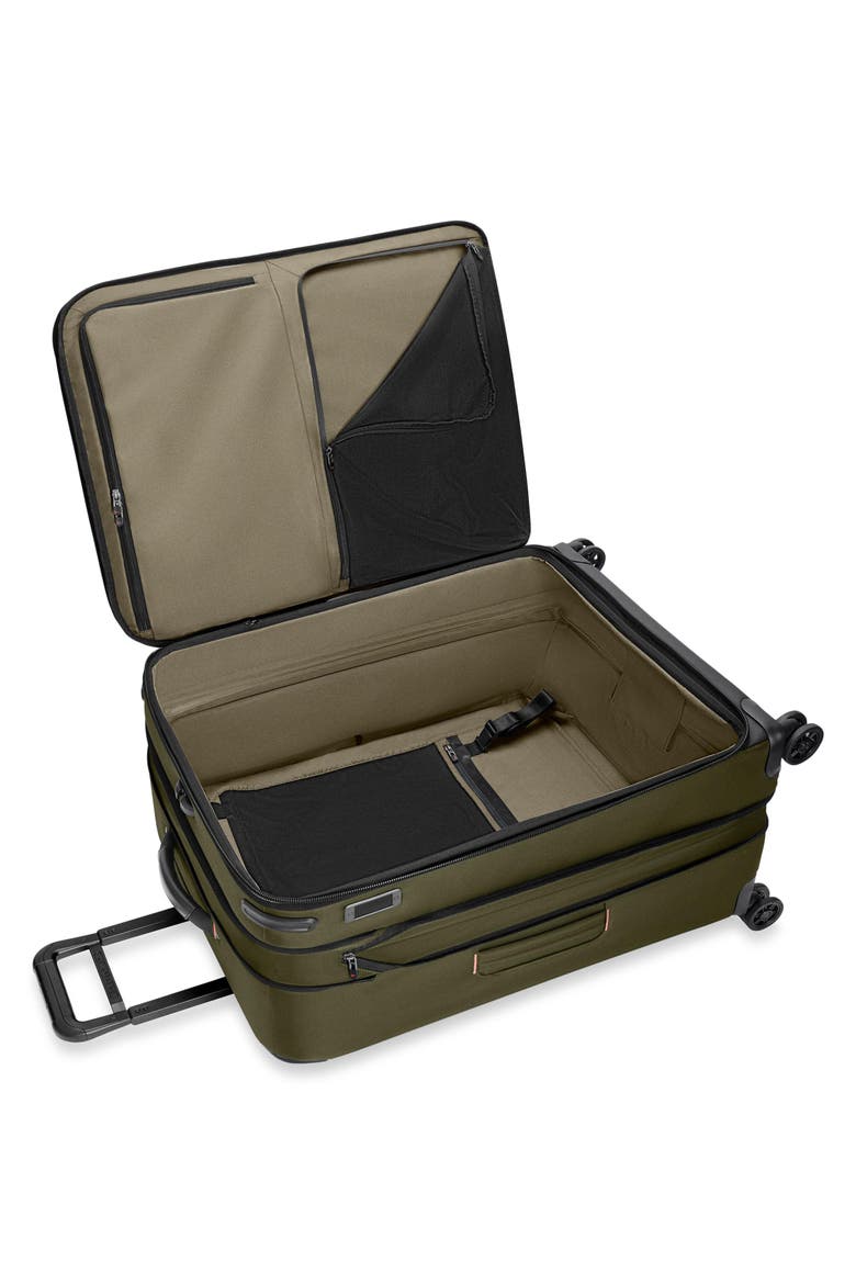 Large ZDX 29-Inch Expandable Spinner Packing Case, Alternate, color, HUNTER