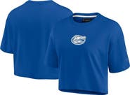 Fanatics Signature Women's Fanatics Signature Royal Florida Gators Elements Super Soft Boxy Cropped T-Shirt