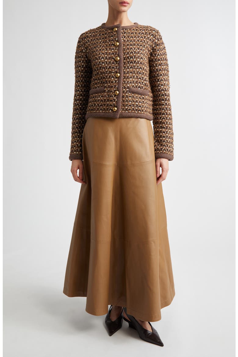 Conroy Wool Blend Tweed Jacket, Alternate, color, TOFFEE