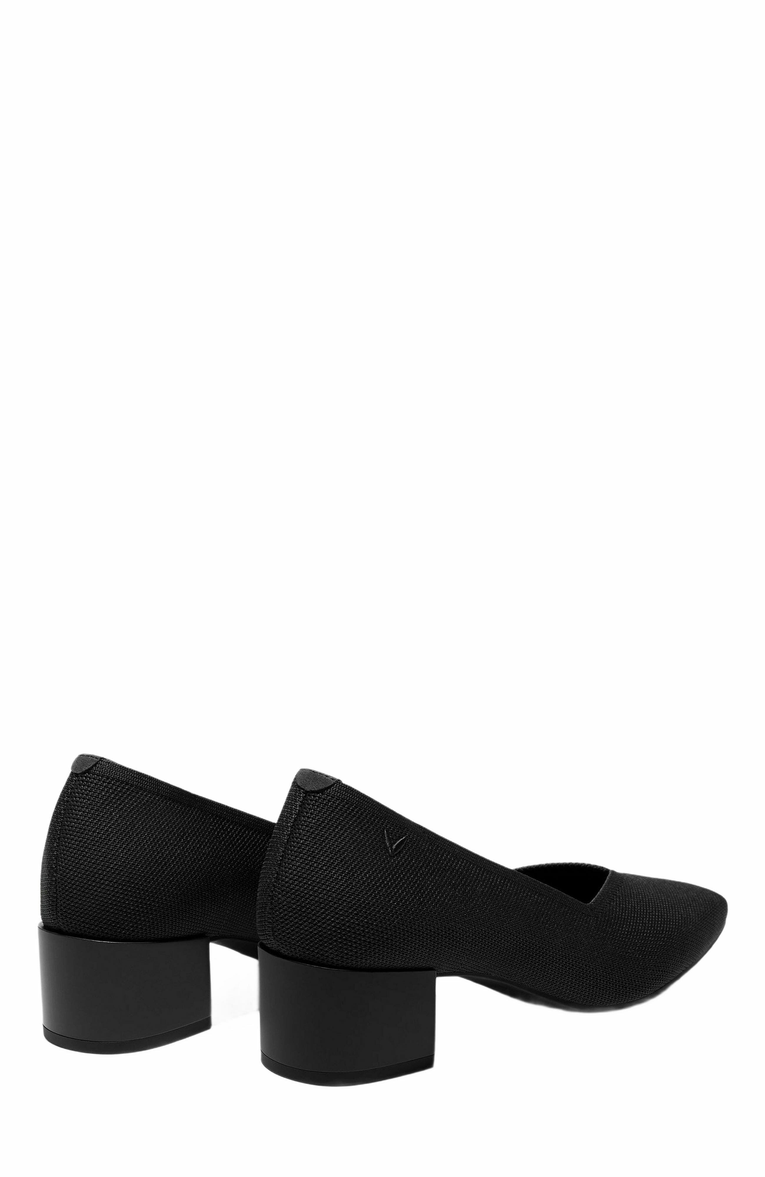VIVAIA Square-Toe Stress Free Chunky Heels, Alternate, color, Black