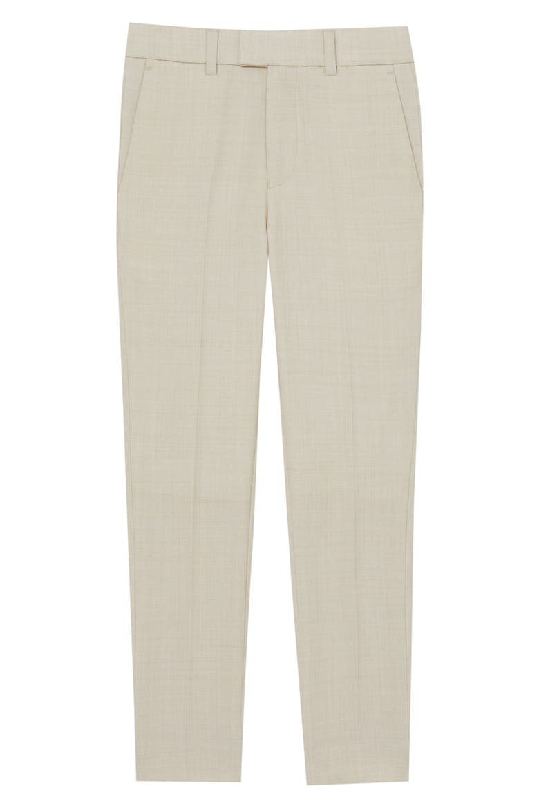 Kids' Belmont Flat Front Dress Pants, Main, color, STONE