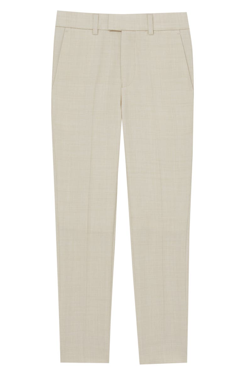 Reiss Kids' Belmont Flat Front Dress Pants, Main, color, Stone
