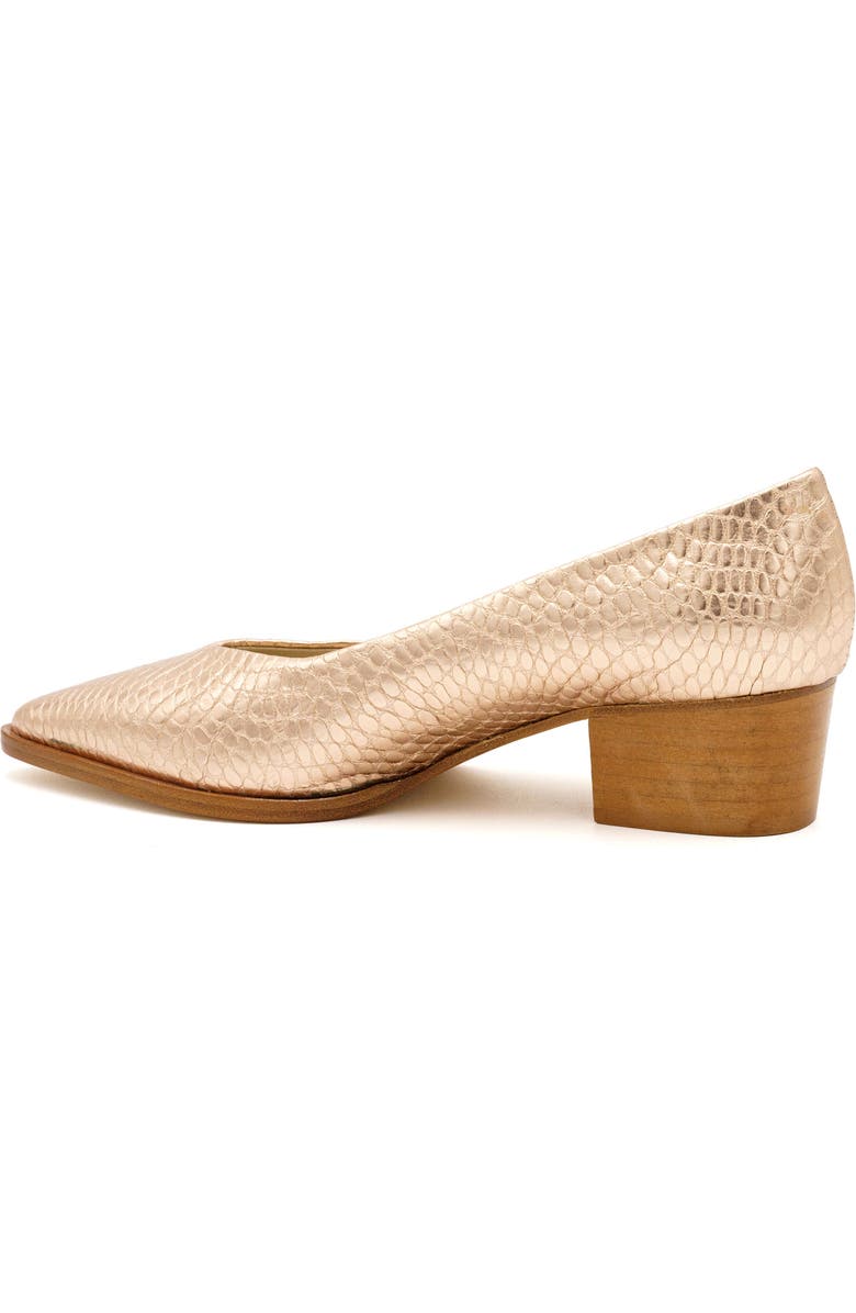 Amalfi by Rangoni Pacifico Pointed Toe Pump, Alternate, color, Rame Alabama