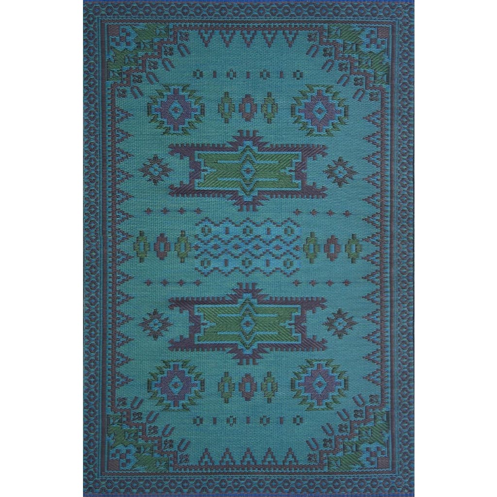 Mad Mats Apache Black & Aqua