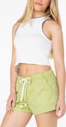 Roxy Meant to Be Whipstitch Trim Crop Tank