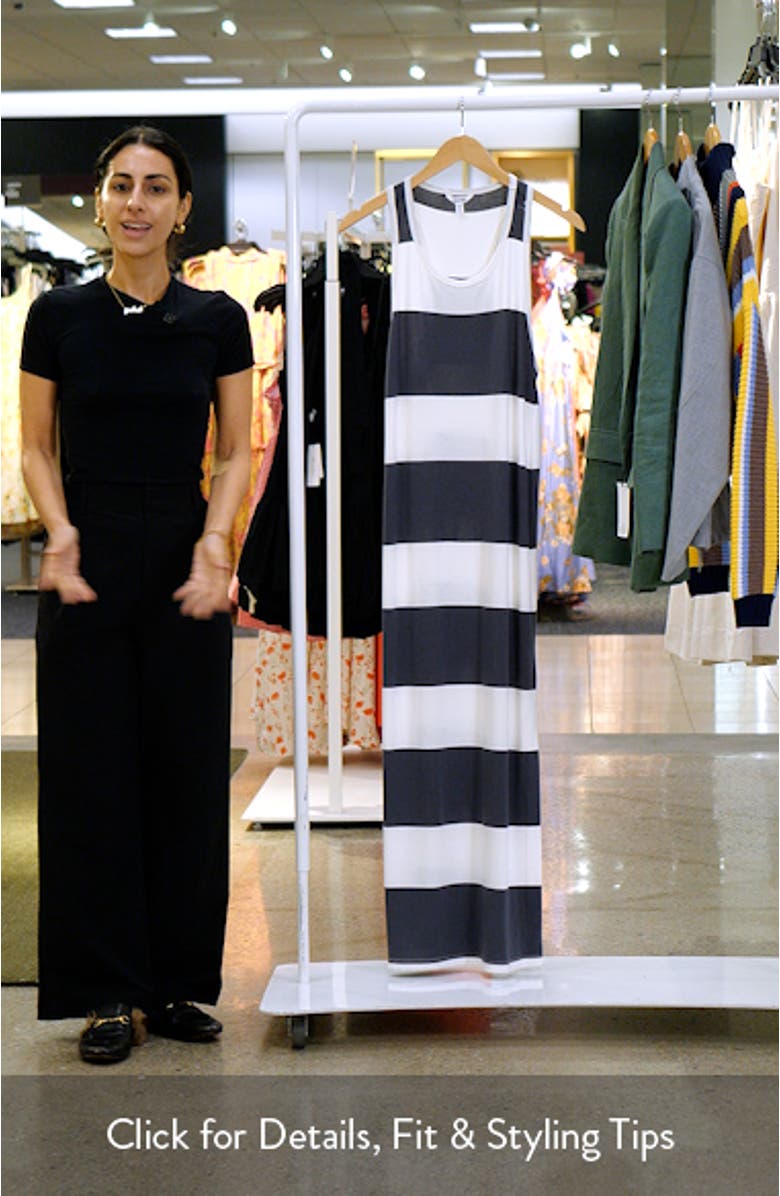 Jenna Stripe Tank Dress, sales video thumbnail