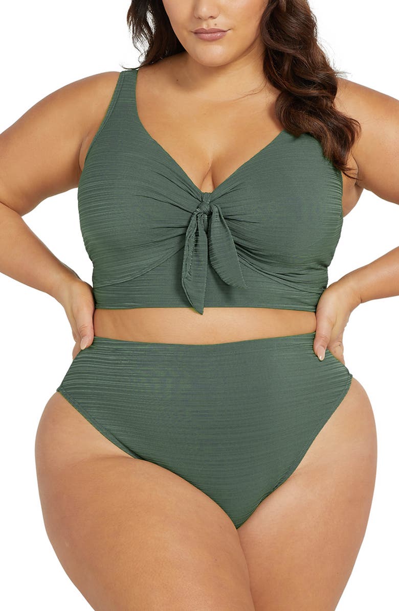 Artesands Aria Richter High Waist Bikini Bottoms, Alternate, color, 