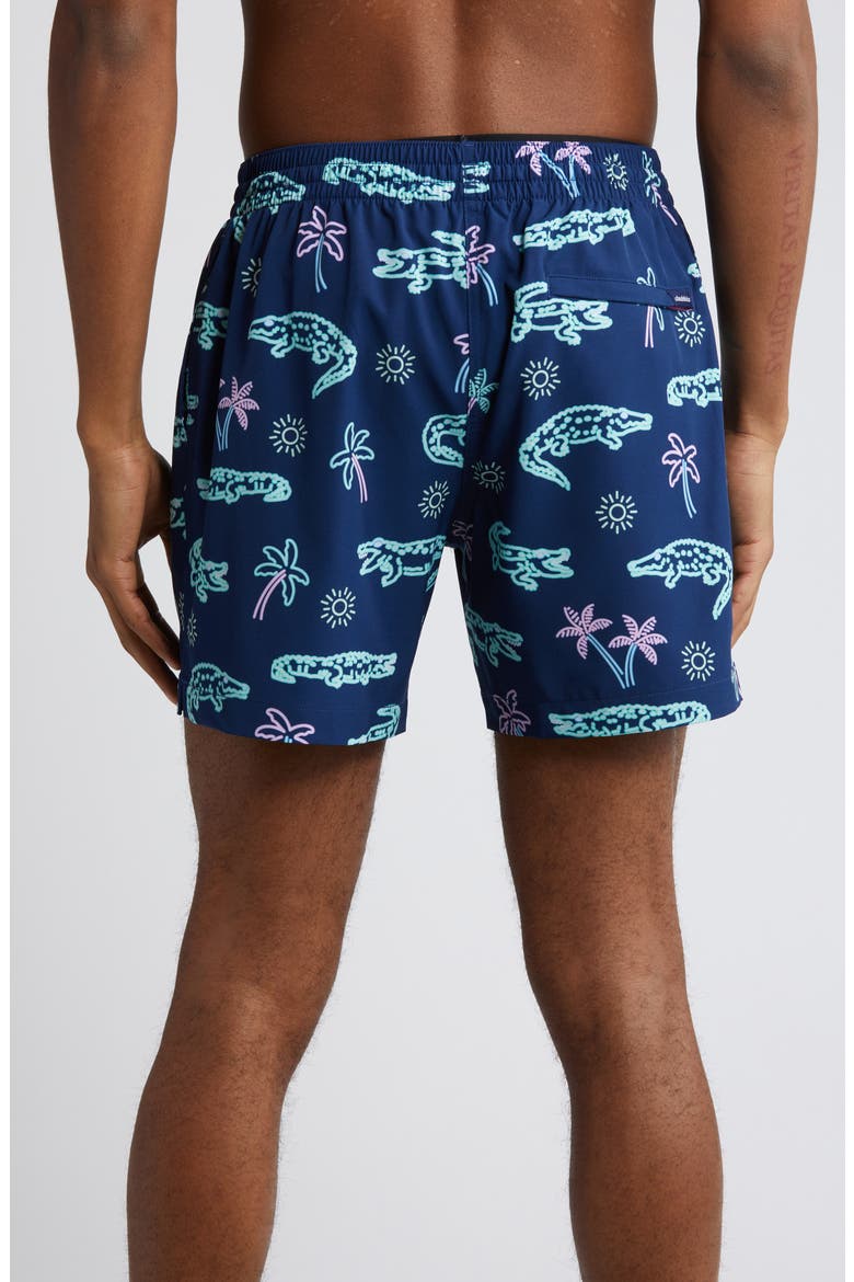 Classic Lined 5.5-Inch Swim Trunks, Alternate, color, THE NEON GLADES