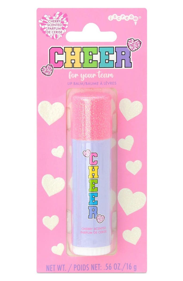 Iscream Kids' Cheer For Your Team Lip Balm, Alternate, color, Pink Multi