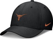 Nike Men's Nike Black Texas Longhorns Rise SwooshFlex Dri-FIT Hat