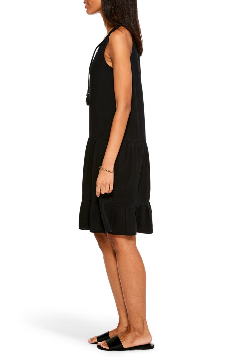 NIC+ZOE Tiered Gauze Tank Dress, Alternate, color, 