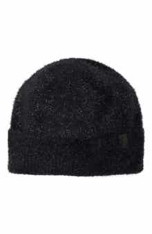 AllSaints Metallic Eyelash Knit Beanie