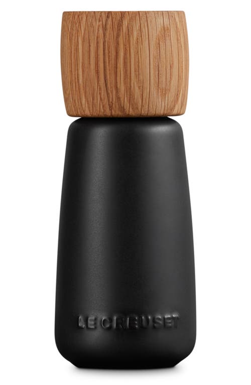 Le Creuset Alpine Salt Mill In Licorice
