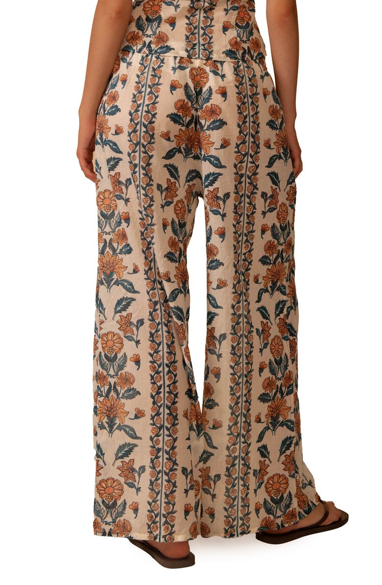 MONTCE Winona Floral Wide Leg Cotton Cover-Up Pants, Alternate, color, Winona Floral