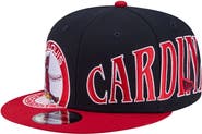New Era Men's New Era Navy/Red St. Louis Cardinals Stretched Two-Tone 9FIFTY Adjustable Hat
