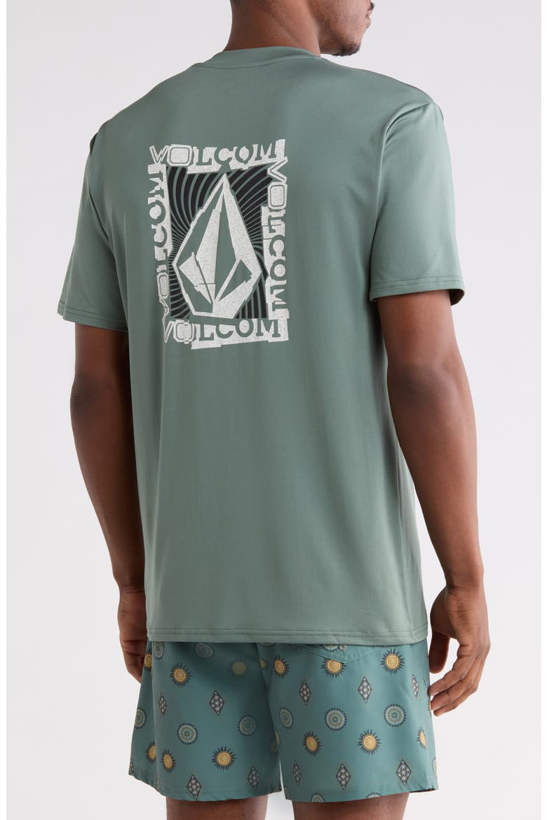 Crawdad Short Sleeve T-Shirt, Alternate, color, LIGHT OLIVE