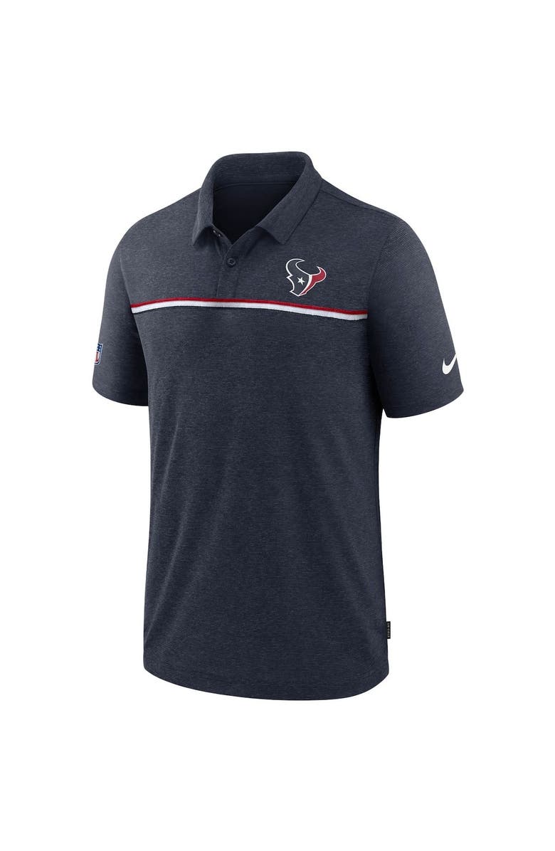 Nike Men's Nike Navy Houston Texans Sideline Early Season Team Performance Polo, Alternate, color, 