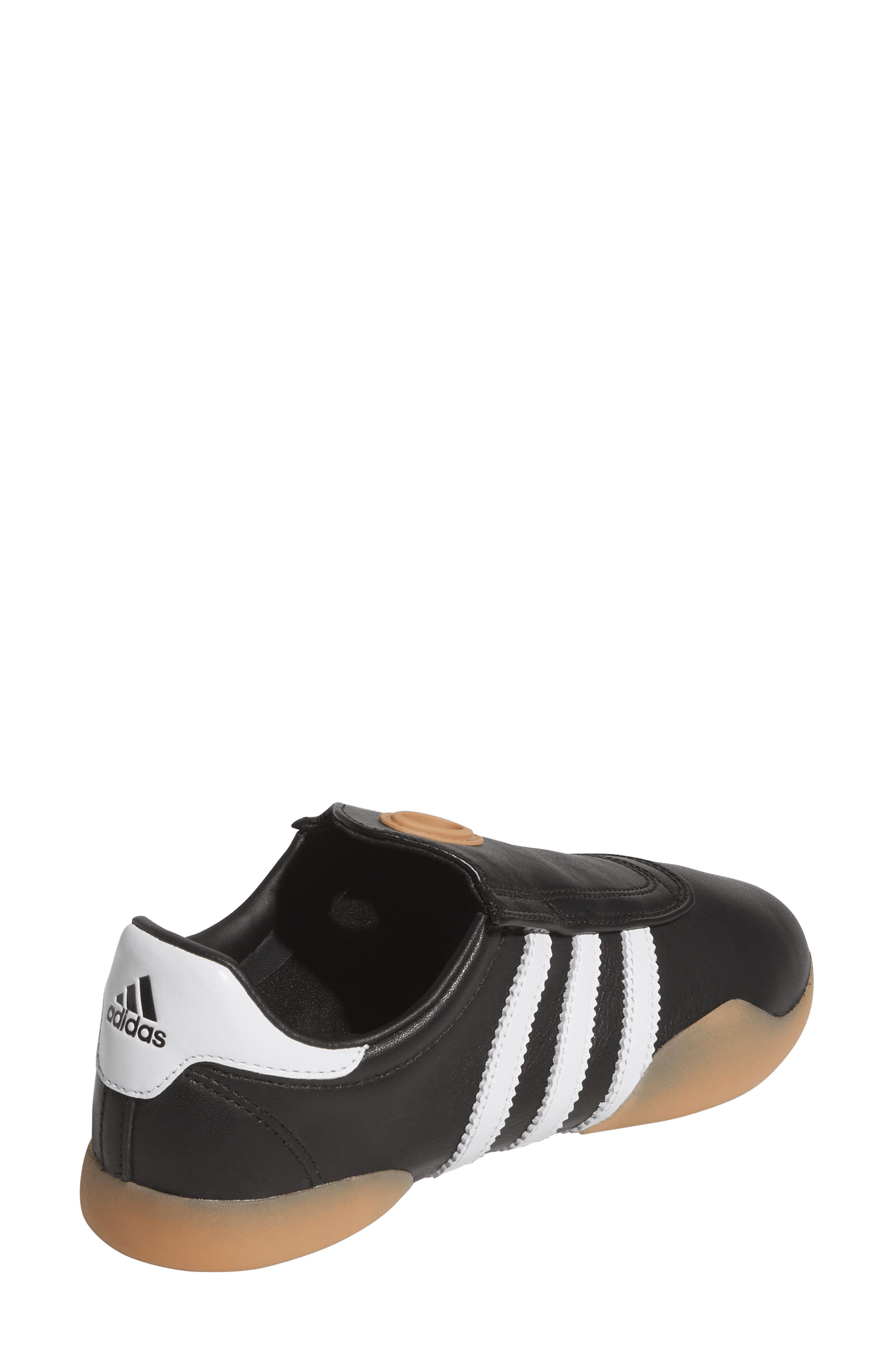 adidas Taekwondo Mei Shoe, Alternate, color, Black/ White/ Gum