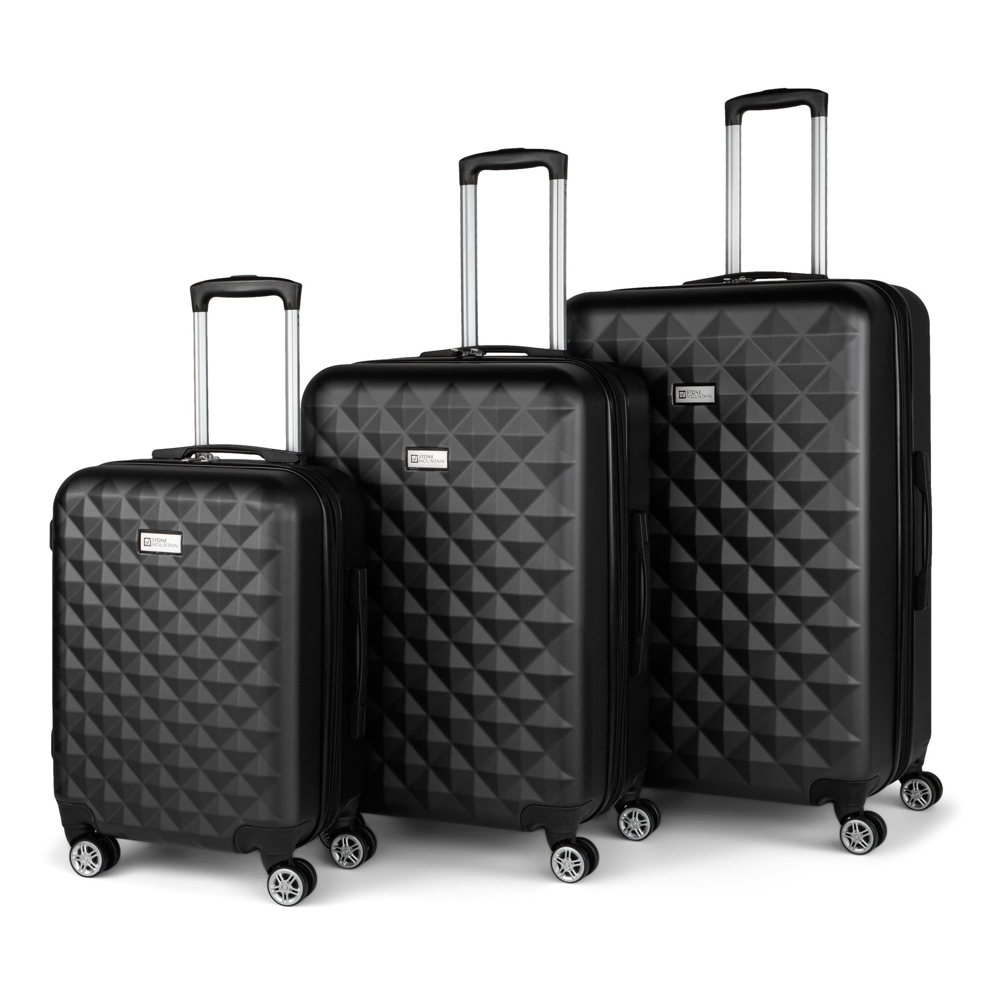 STONE MOUNTAIN Manhattan 3 Piece Hardside Luggage Set, Main, color, 