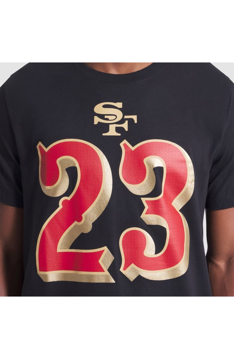 Nike Men's Nike Christian McCaffrey Black San Francisco 49ers 2025 Rivalries Collection Player Name & Number T-Shirt, Alternate, color, Black