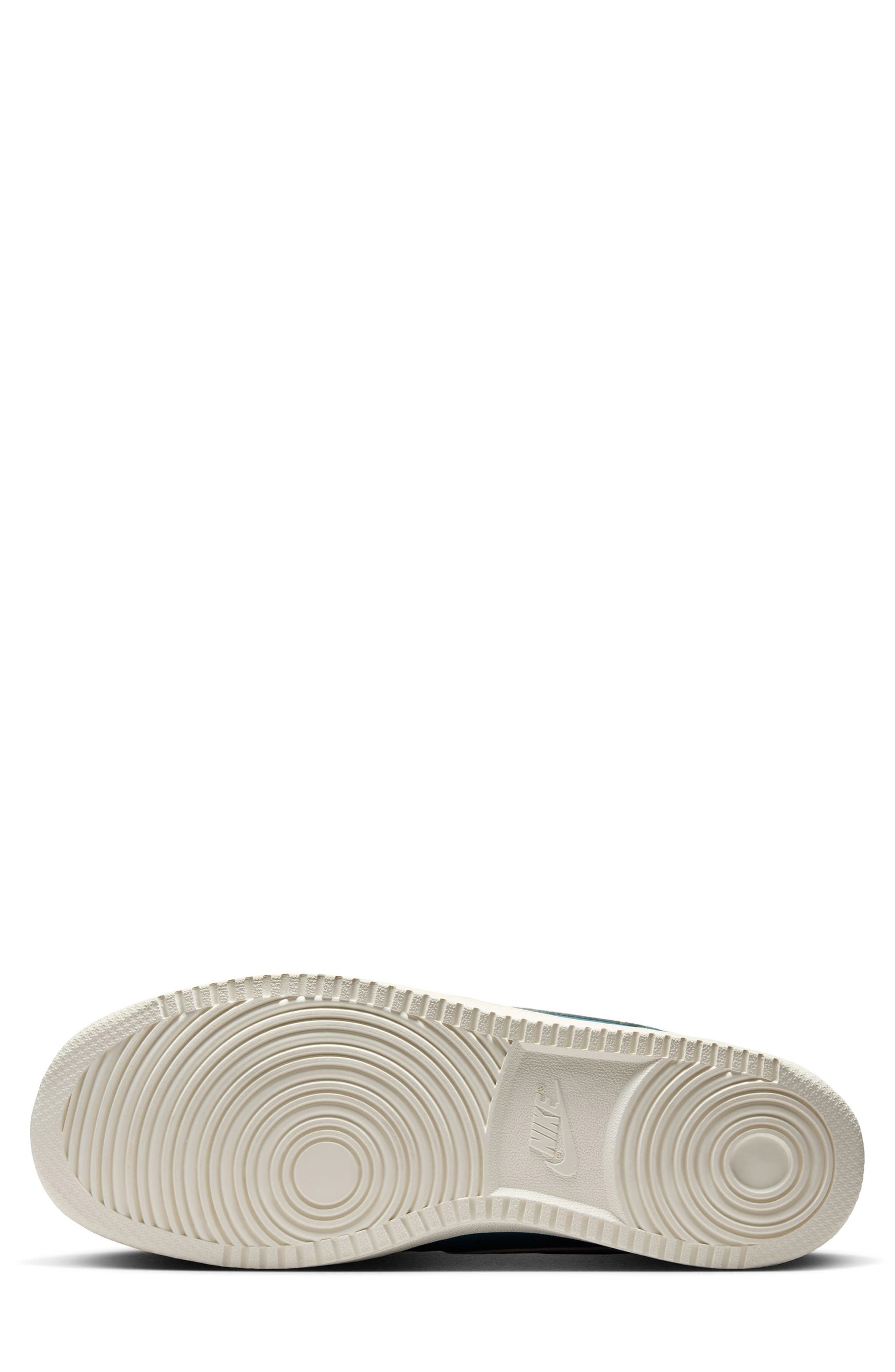 Nike Court Vision Low Sneaker, Alternate, color, Smokey Blue/ Sail