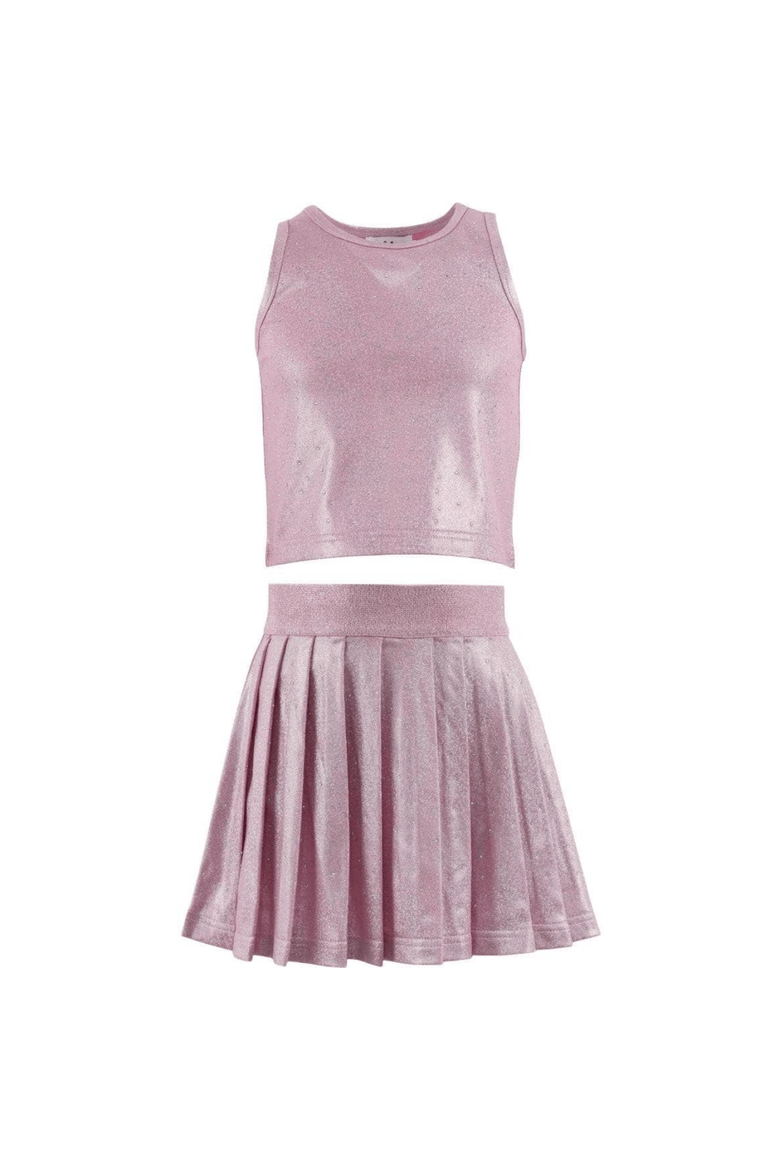Crystal Tennis Set, Main, color, Pink