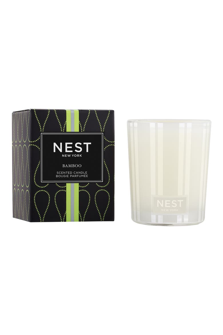 Bamboo Scented Candle, Main, color, NO COLOR
