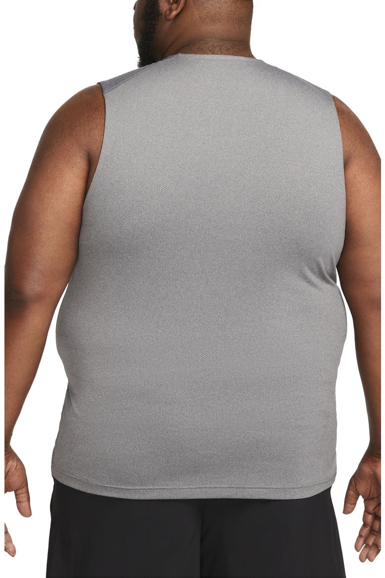Dri-FIT Ready Tank, Alternate, color, BLACK/ HEATHER/ BLACK
